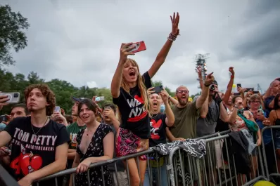 Una tormenta eléctrica obligó la suspensión del festival por la vuelta a la normalidad en Nueva York