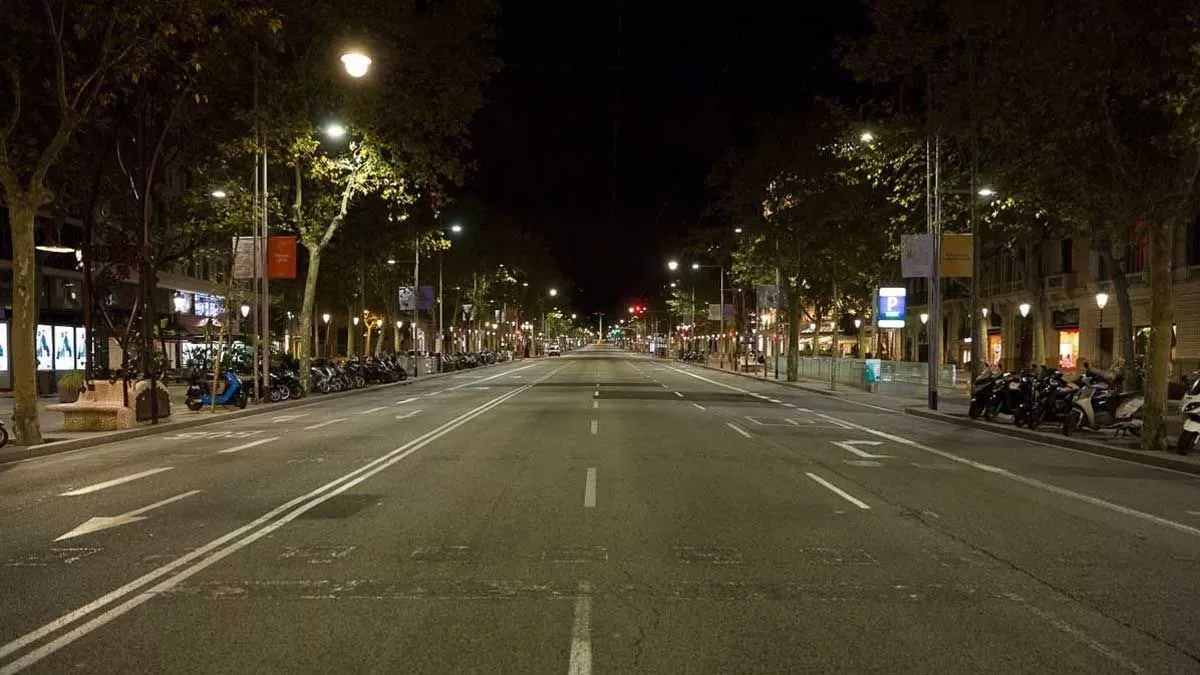 CATALUÑA. La Justicia rechazó el pedido del Gobierno para reinstaurar el toque de queda. Foto tomada de: elperiodico.es