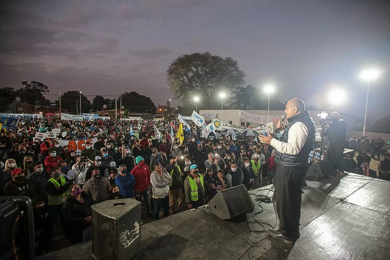 JUAN MANZUR en San Pablo. FOTO PRENSA. 