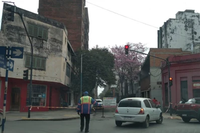 La repavimentación de calles convirtió Barrio Norte en un gran embotellamiento