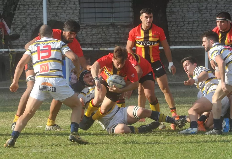 SUPERIORIDAD. Cardenales fue un justo ganador por el dominio que mostró en el segundo tiempo ante Lawn Tennis.  