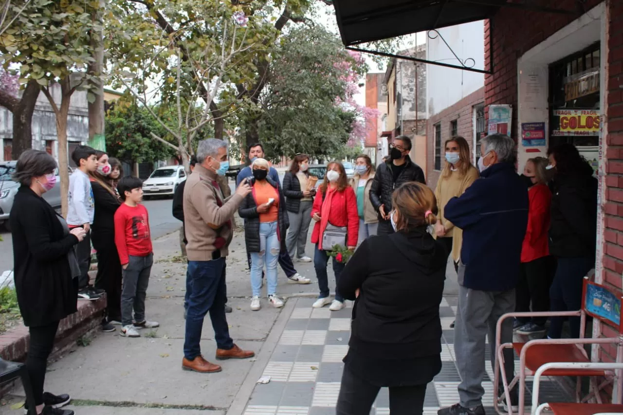 EN CAMPAÑA. El radical José Cano se postula como precandidato a senador nacional. Foto: Prensa Cambiemos Juntos