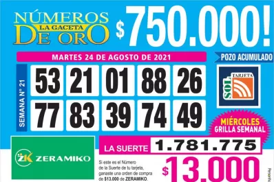 Los Números de Oro de LA GACETA