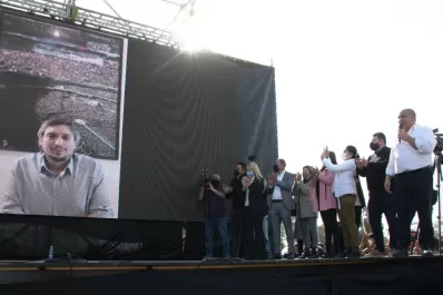 Máximo se disculpó por el faltazo, y dejó un mensaje de apoyo a Manzur