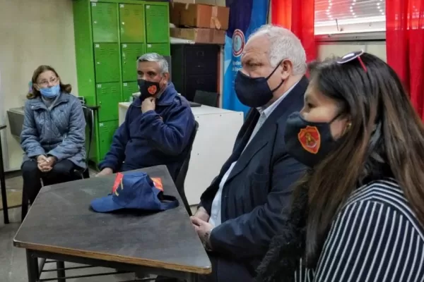 Masso se comprometió a trabajar en la adhesión a ley nacional de Bomberos Voluntarios