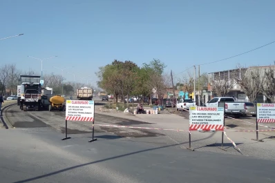 Se iniciaron obras de repavimentación en la avenida Papa Francisco