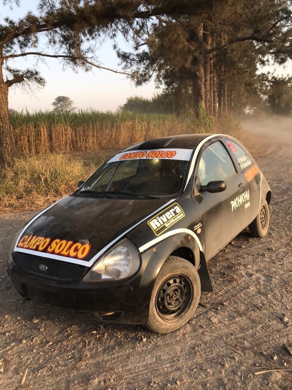 PRUEBAS II. Los Morán pusieron a punto el Ford Ka.