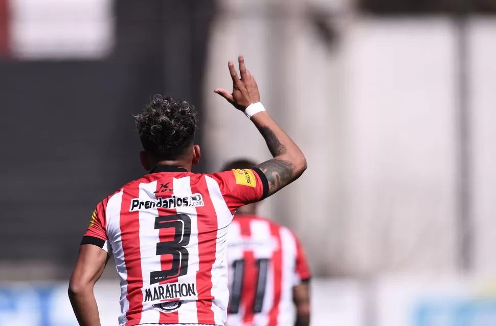 FELICIDAD. Eso es lo que siente Diarte en San Martín. El defensor está en un gran momento y quiere quedar en la historia. 