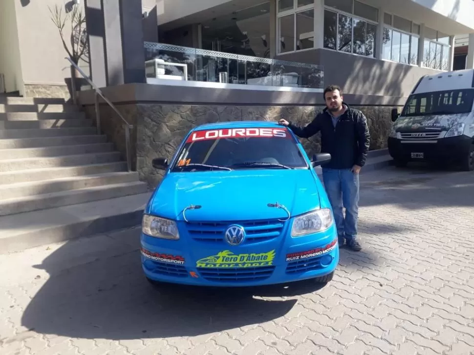 ENTUSIASMADO. Mauricio Valenzuela correrá en la fecha 1. 