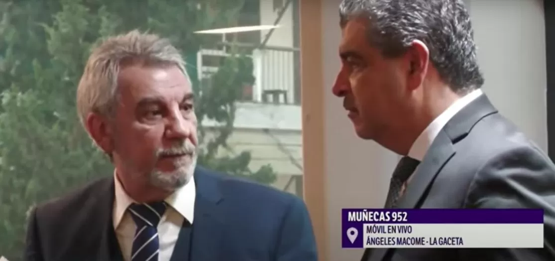 MIRADAS. PISA JUNTO A SU DEFENSOR. CAPTURA DE VIDEO