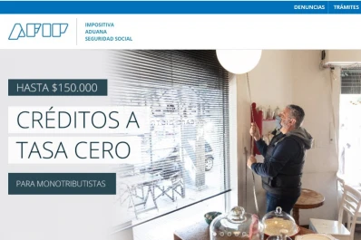 Cinco pasos para tramitar el crédito a Tasa Cero de la AFIP