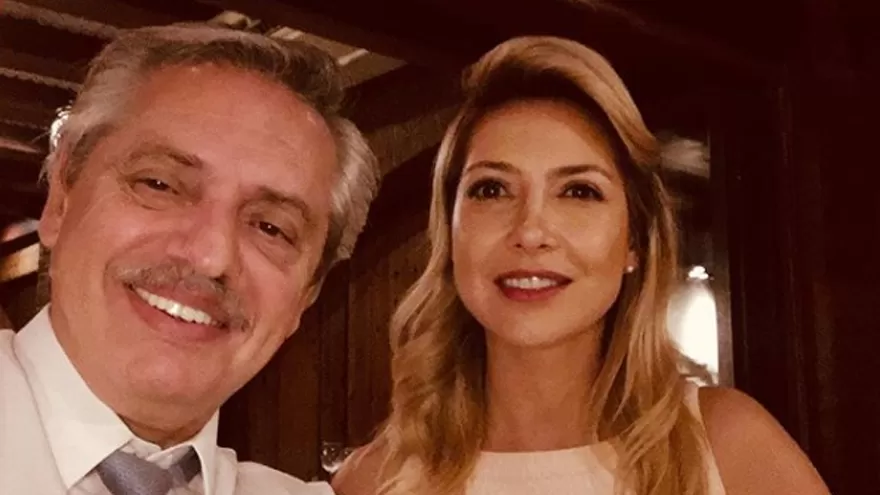 Alberto Fernández y Fabiola Yáñez