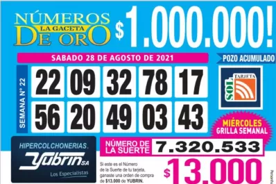 Los Números de Oro de LA GACETA