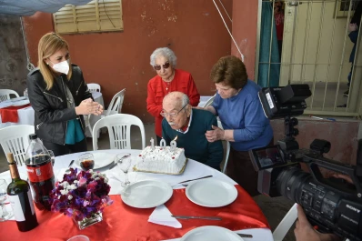 El tucumano más longevo de la ciudad festejó su cumpleaños 109