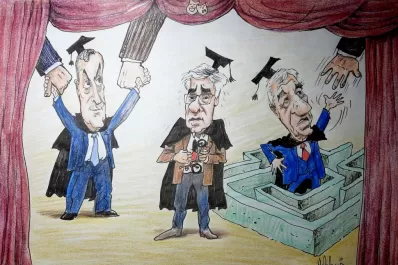 El poder pisa palabras