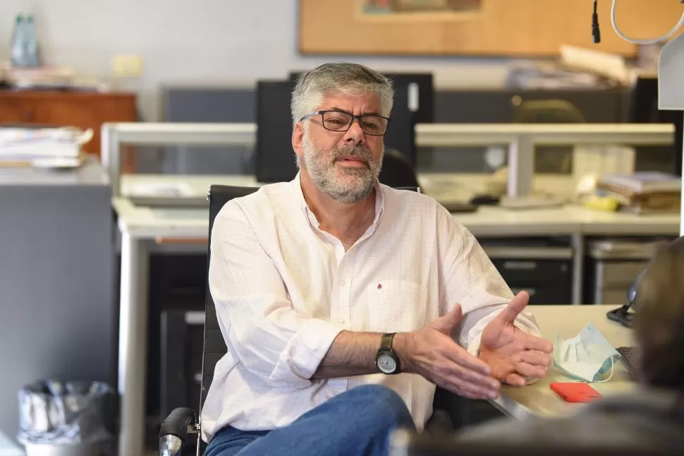 NO PECA DE INOCENTE. Stoyanoff reconoció que existe la posibilidad de que influya en el proceso el clima social. LA GACETA / FOTO DE Analía Jaramillo