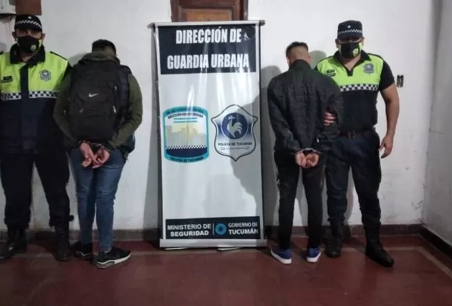 IBAN en una moto robada. No llegaron lejos. FOTO POLICÍA DE TUCUMÁN. 