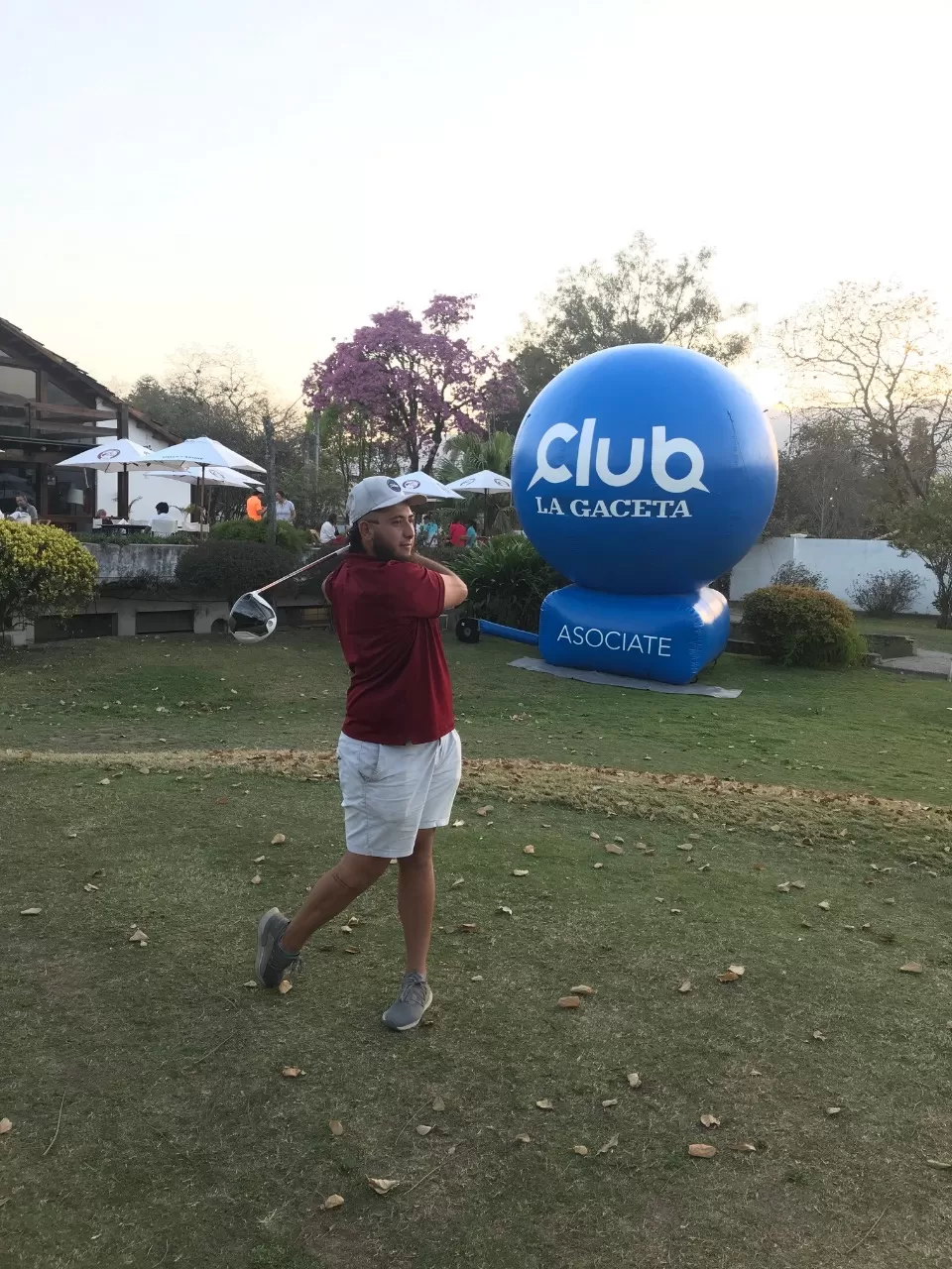 AFINADO. Ignacio Comolli se quedó con la categoría Caballeros 9 a 16.9.  