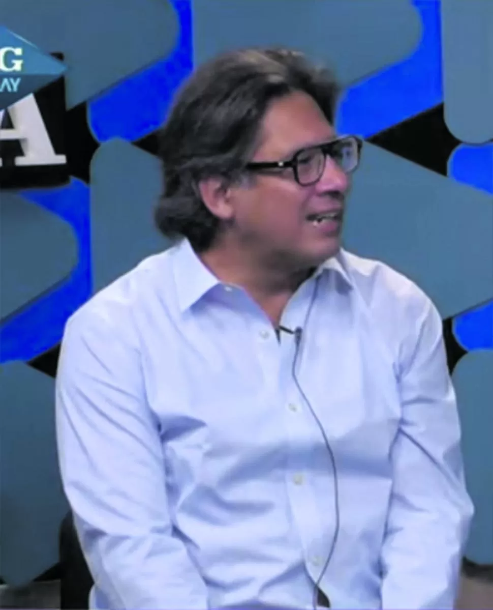 DE VISITA. Garavano habló de una degradación de la Justicia. 