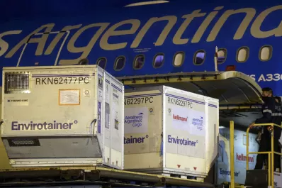 Llegó al país un cargamento con un millón y medio de dosis Sinopharm