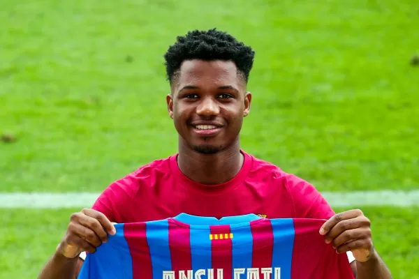Ansu Fati se quedó con la 10 de Messi en Barcelona