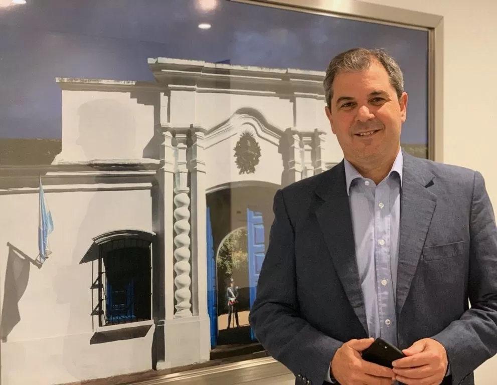 EN TUCUMÁN. Lanusse detalló las herramientas disponibles del banco.   