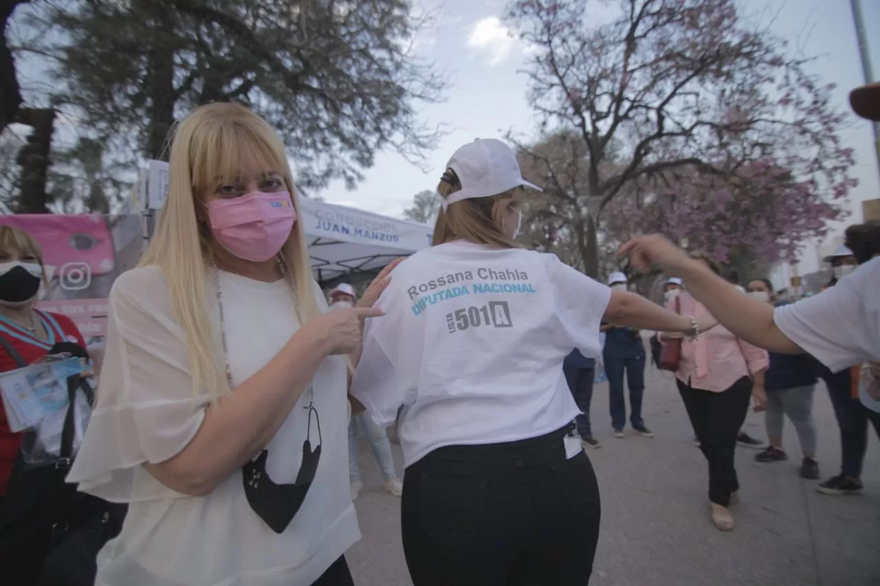PRECANDIDATA OFICIALISTA. Rossana Chahla, de Lealtad Peronista. Foto: Twitter @RossanaChahla