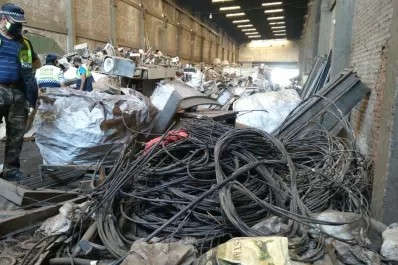 Tucumán: Secuestran 1.700 kilos de cables que habían sido sustraídos de la red pública