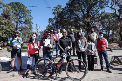 Ciclistas tucumanos ayudarán a medir la calidad del aire en la Capital y en Tafí Viejo