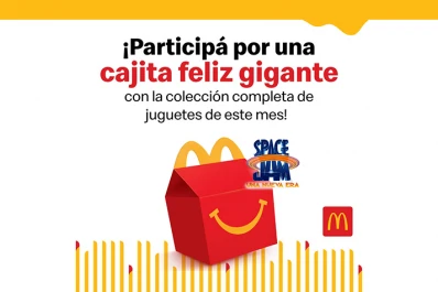 Exclusivo suscriptores: ¡Participá por una Cajita Feliz Gigante de McDonalds!
