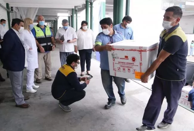 Nuevas dosis de SputnikV. Foto Ministerio de Salud