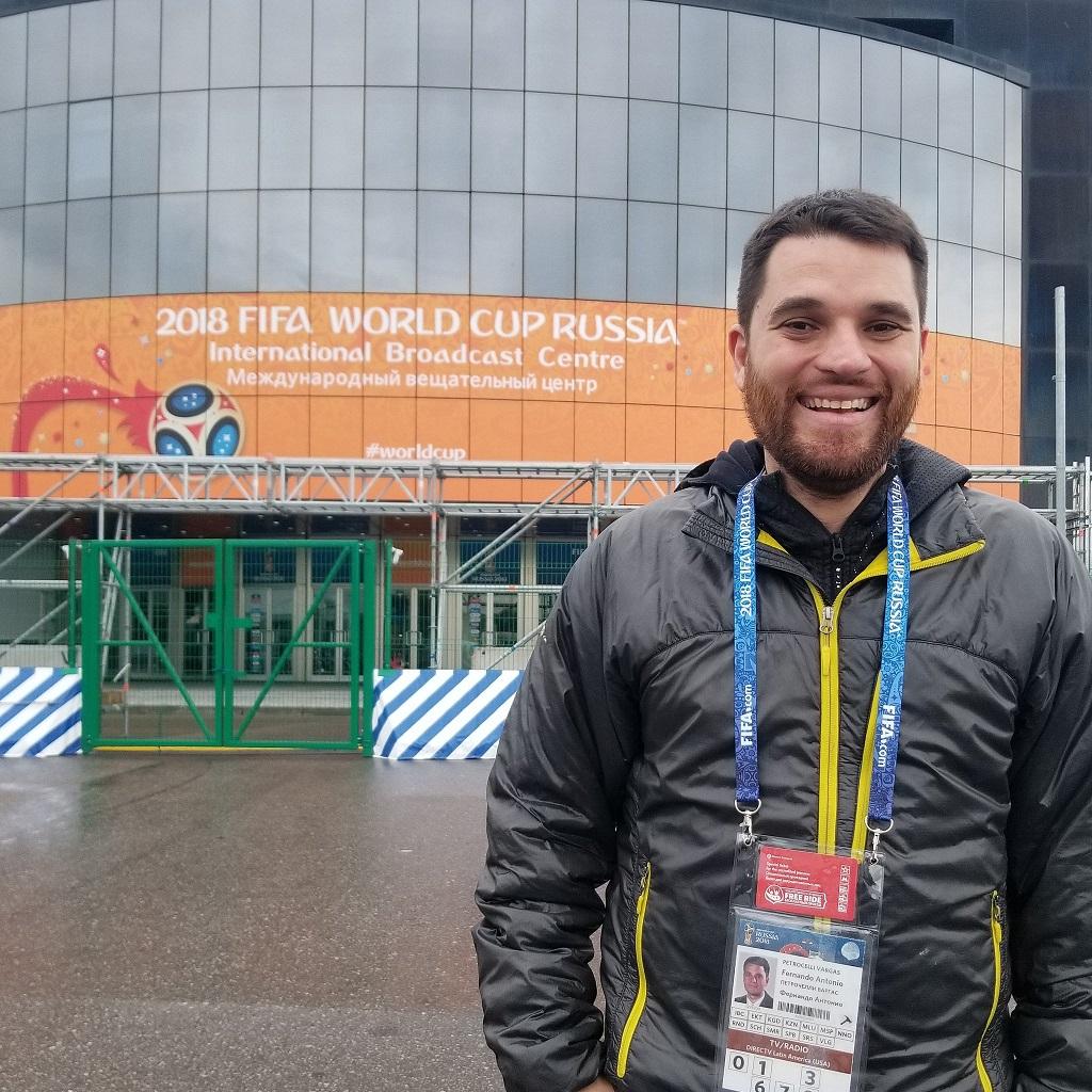 Fernando Petrocelli, periodista deportivo venezolano