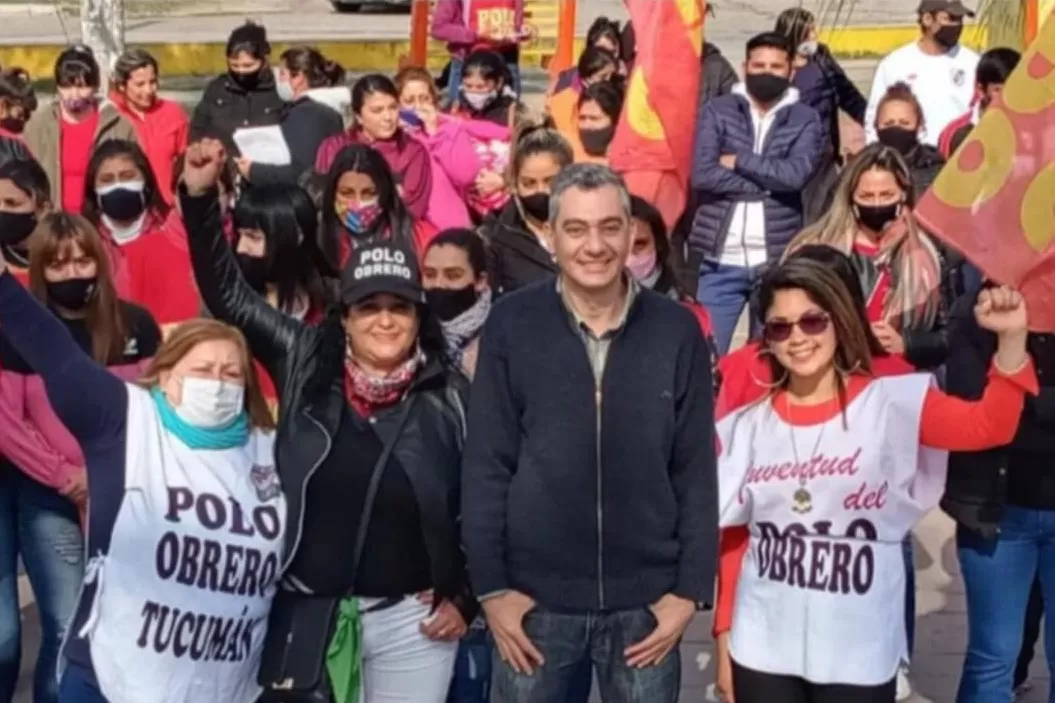 CABEZA DE LISTA. Martín Garmajo, precandidato a senador de Unidad de Izquierda. Foto: Facebook de Partido Obrero de Tucumán