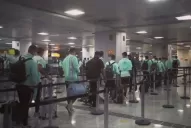 La Selección llegó a Sao Paulo para enfrentar a Brasil 