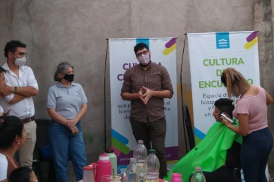 Incentivan el aprendizaje de oficios con acciones comunitarias en Villa Luján