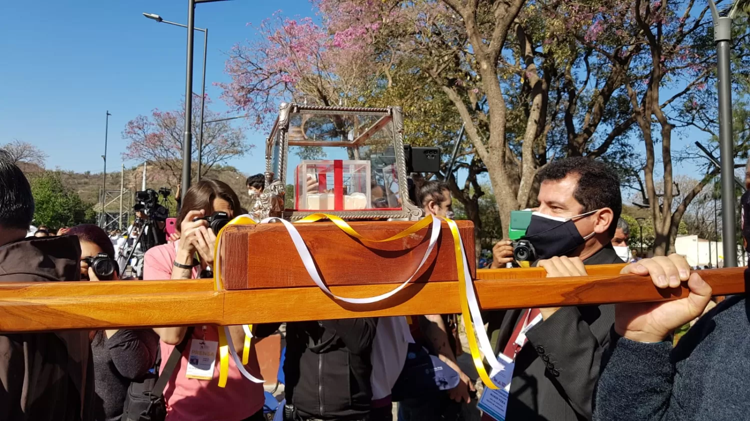 LAS RELIQUIAS DEL BEATO. Foto de Magena Valentié / LA GACETA