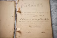Tradujo al braille un libro sobre la vida del beato