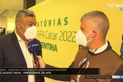 Chiqui Tapia: lo que sucedió es algo lamentable para el fútbol