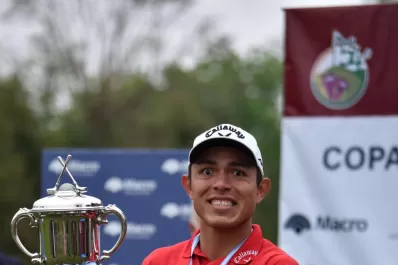 Golf: Augusto Núñez dio un golpe maestro