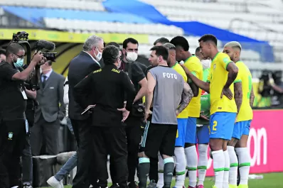 El partido Brasil-Argentina que no fue: el poder que paró la pelota