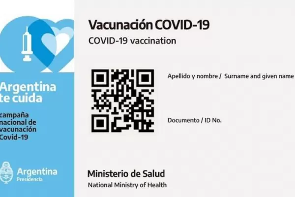 Credencial Covid-19: qué pasará con los países que no aprobaron las vacunas aplicadas en la Argentina