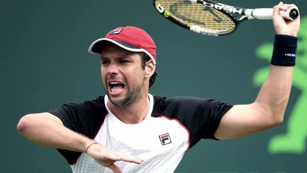 EN CARRERA. El argentino Zeballos avanzó a cuartos de final en dobles, en el US Open.