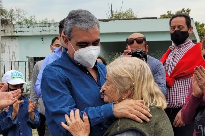 Alfaro envió un mensaje a los jóvenes: “no pierdan esas ganas de luchar por un cambio”