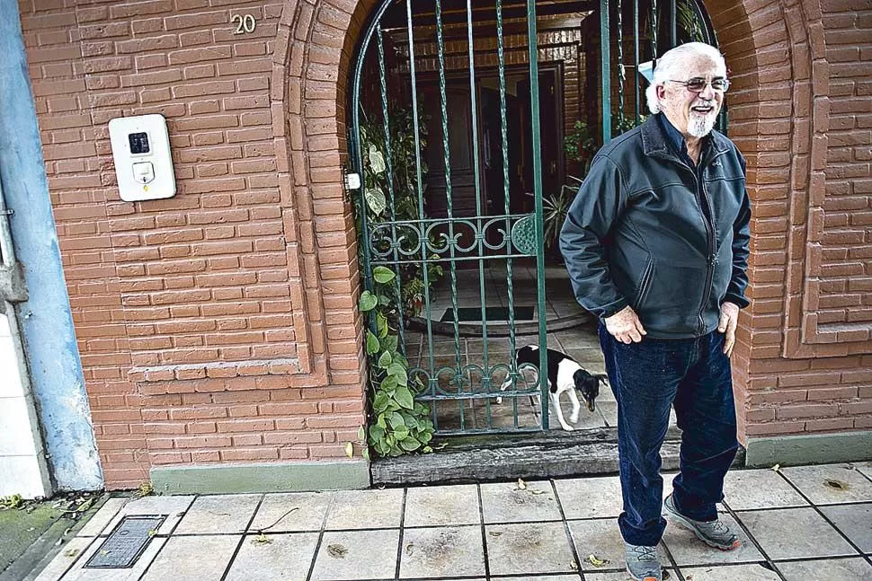 EX JUEZ FEDERAL PROCESADO. Manlio Torcuato Martínez, en su vivienda particular durante el año 2017.