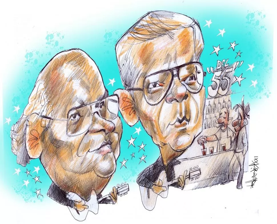 SOBRE PLAZA ALBERDI. “El 55” era un bar de artistas y bohemios. 