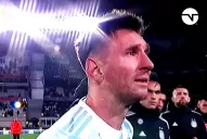Hasta las lágrimas: la emoción de Messi durante los festejos por la obtención de la Copa América