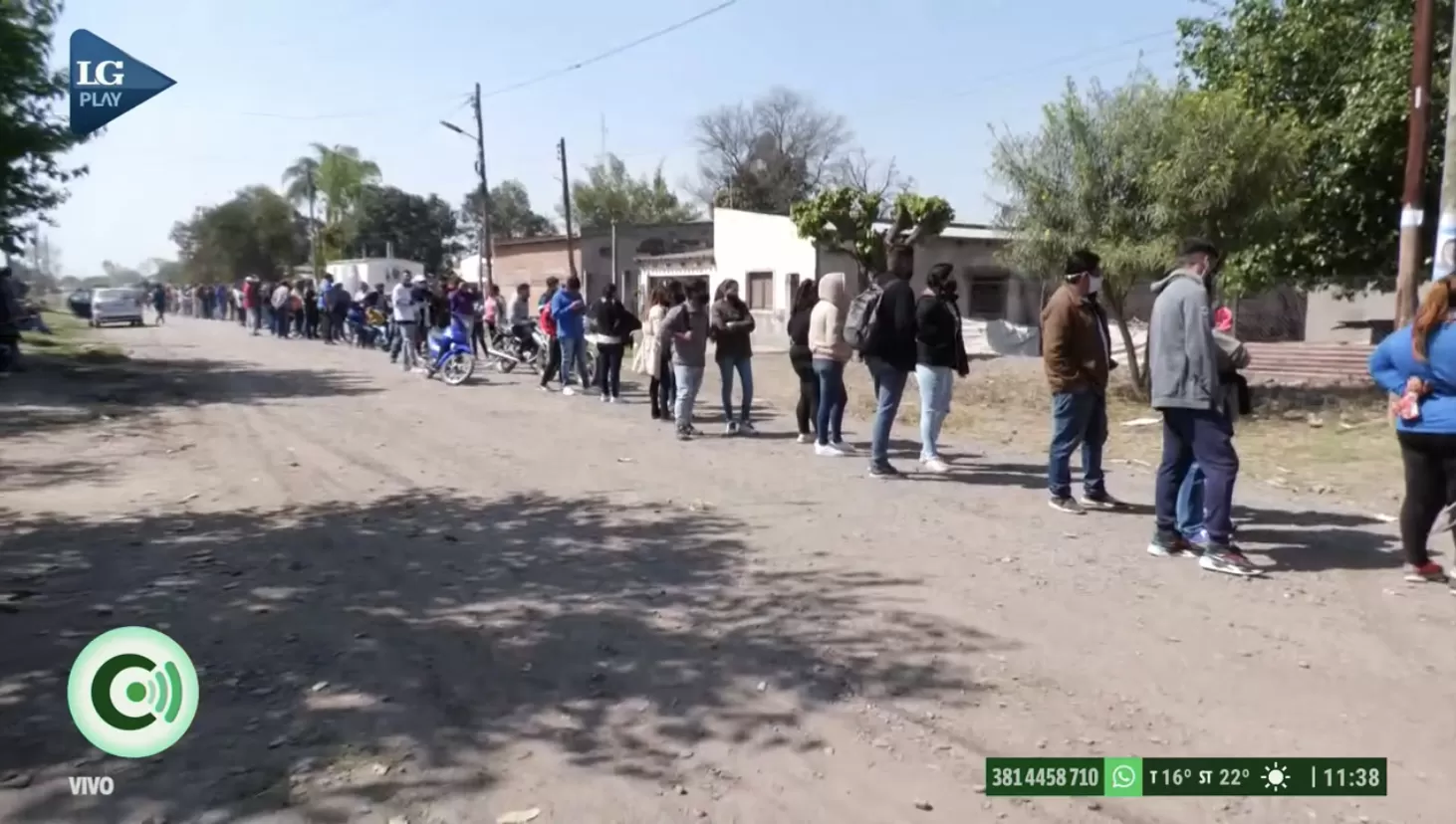 DENUNCIA. El jaldismo fue a la Justicia por la entrega de subsidios en La Florida.