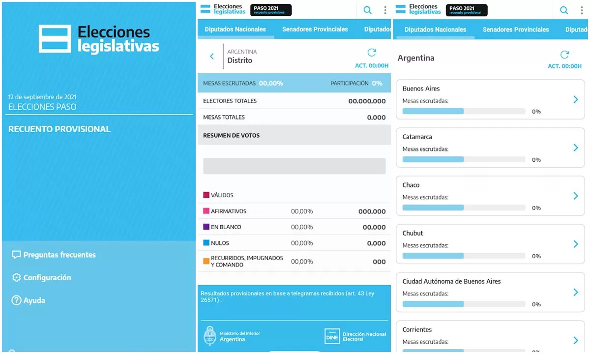 PASO: lanzaron una aplicación para seguir los resultados de las elecciones en tiempo real