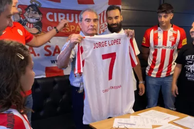San Martín: Jorge Orlando López fue homenajeado en España