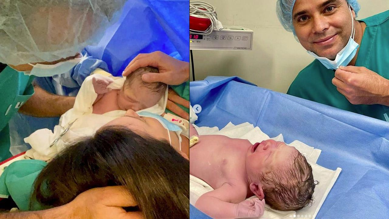 Luciana Aymar fue mamá por segunda vez y compartió imágenes del nacimiento de Lupe